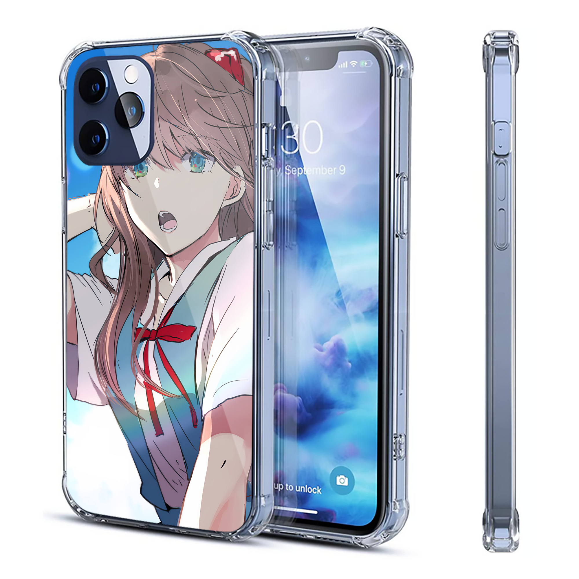 （画像用） EVA 新世紀エヴァンゲリオン 【iPhone 12シリーズ対応】透明スマホケース（クリアソフトケース）